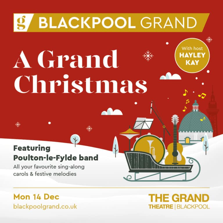 Grand Christmas Concert 2026 at Blackpool Grand Theatre promotional artwork
