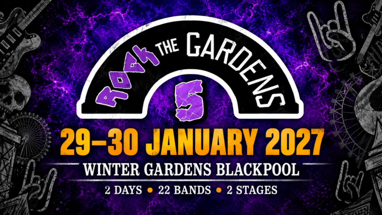 Rock the Gardens 2027 banner