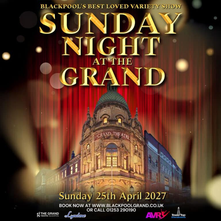 Sunday Night at the Grand 2027 official promotional artwork